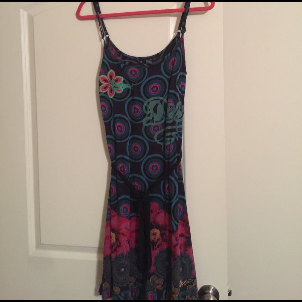 Desigual colorful flowered print sundress