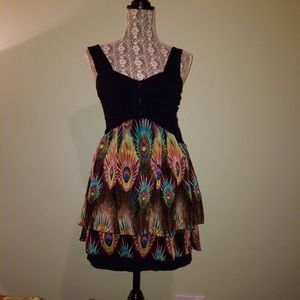 🔥 SALE 🔥 Sweetheart peacock dress