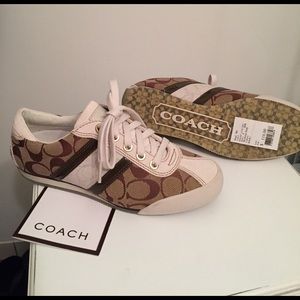 COACH Barrett Khaki Sneakers - BRAND NEW!