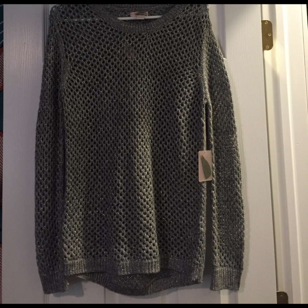 Oversized woven forever 21 sweater NWT