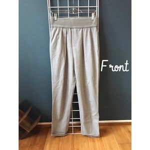 Elastic waist grey Traufaluc Zara business pants