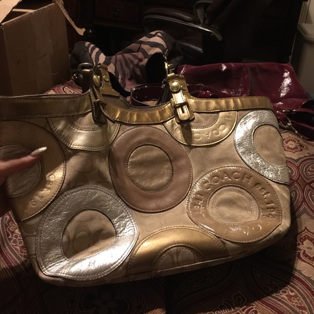 Authentic coach purse