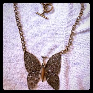 Butterfly Necklace.