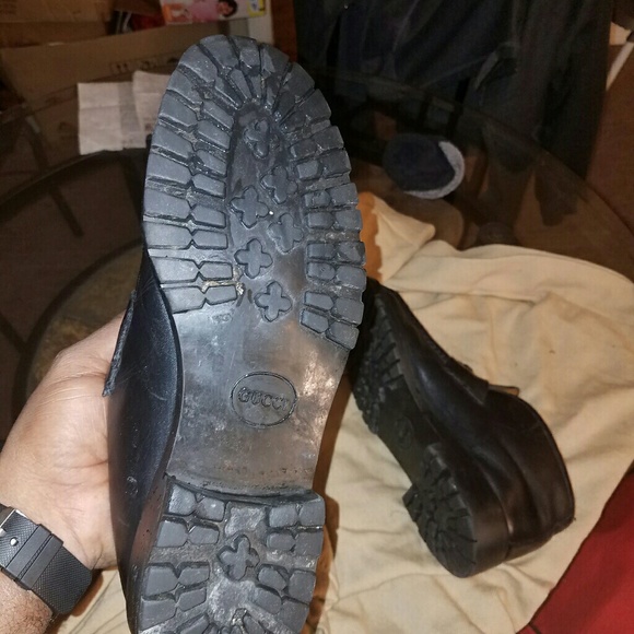 Size 3/4 old school gucci loafers main image 4
