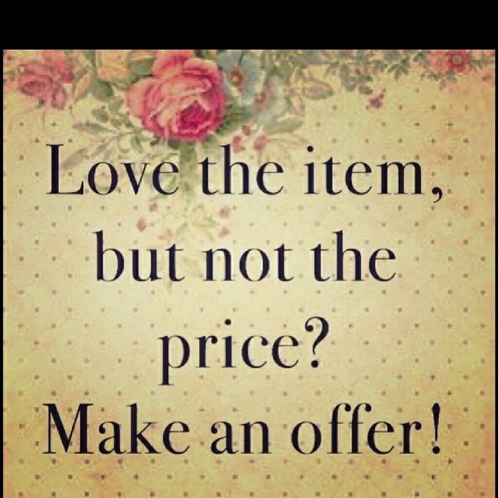 ???? All reasonable offers will be considered ????
