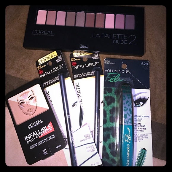 L'Oreal Other - L'Oreal Products - Liner, Mascara, Palette,All NEW