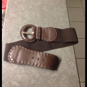 Brown waist belt
