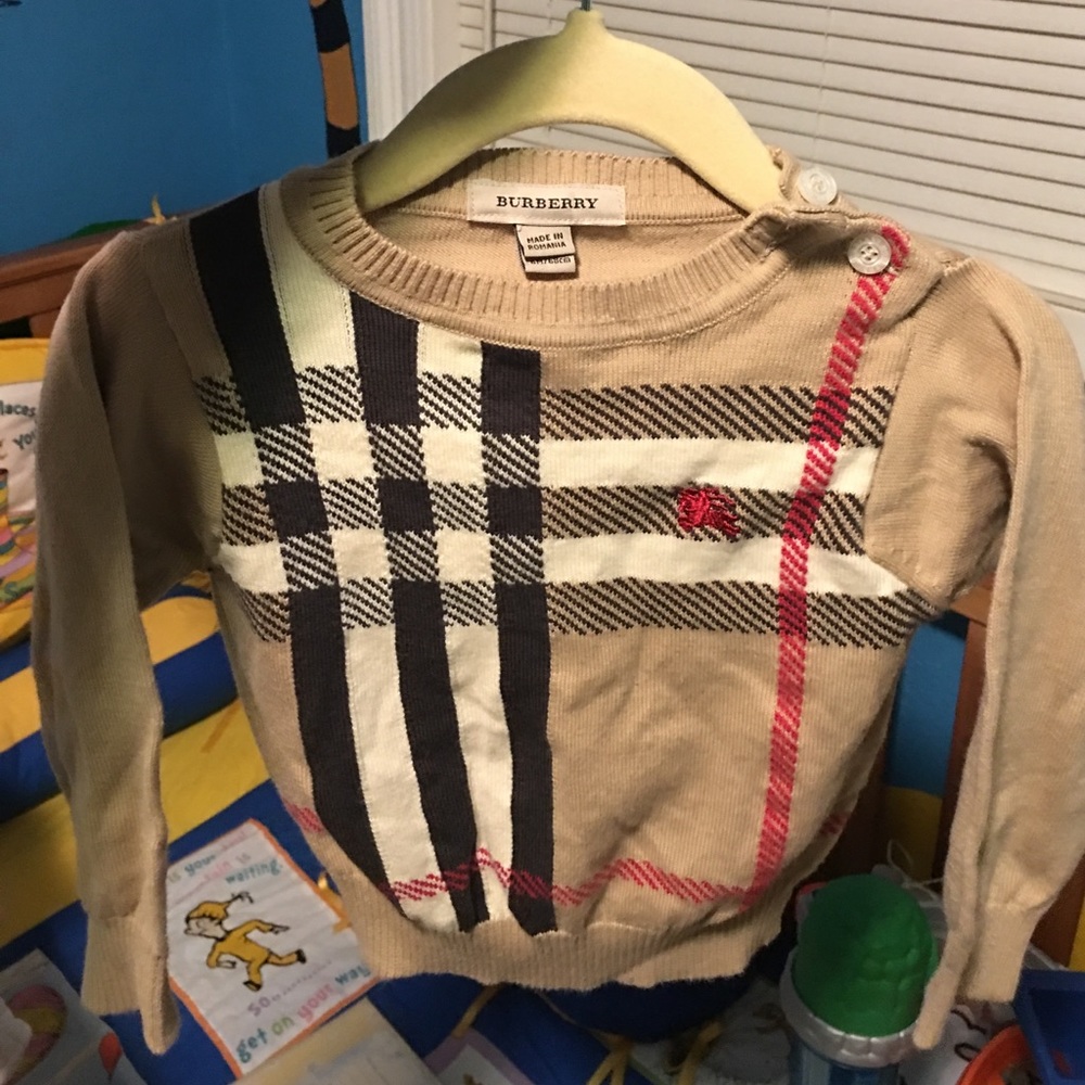 Authentic Burberry sweater