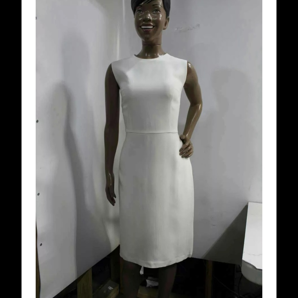 Morgane Le Fay Ivory Claire Silk dress