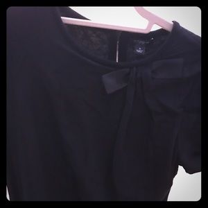 Short Sleeve wool and silk sweater