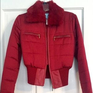 Marciano Puffer Jacket RED