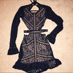 For Love & Lemons EMERIE Lace Dress