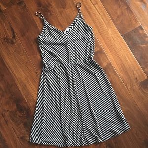 Gap Striped Spaghetti Strap Dress