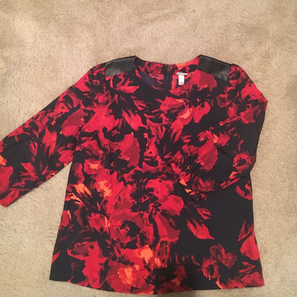 Classy silk merona top