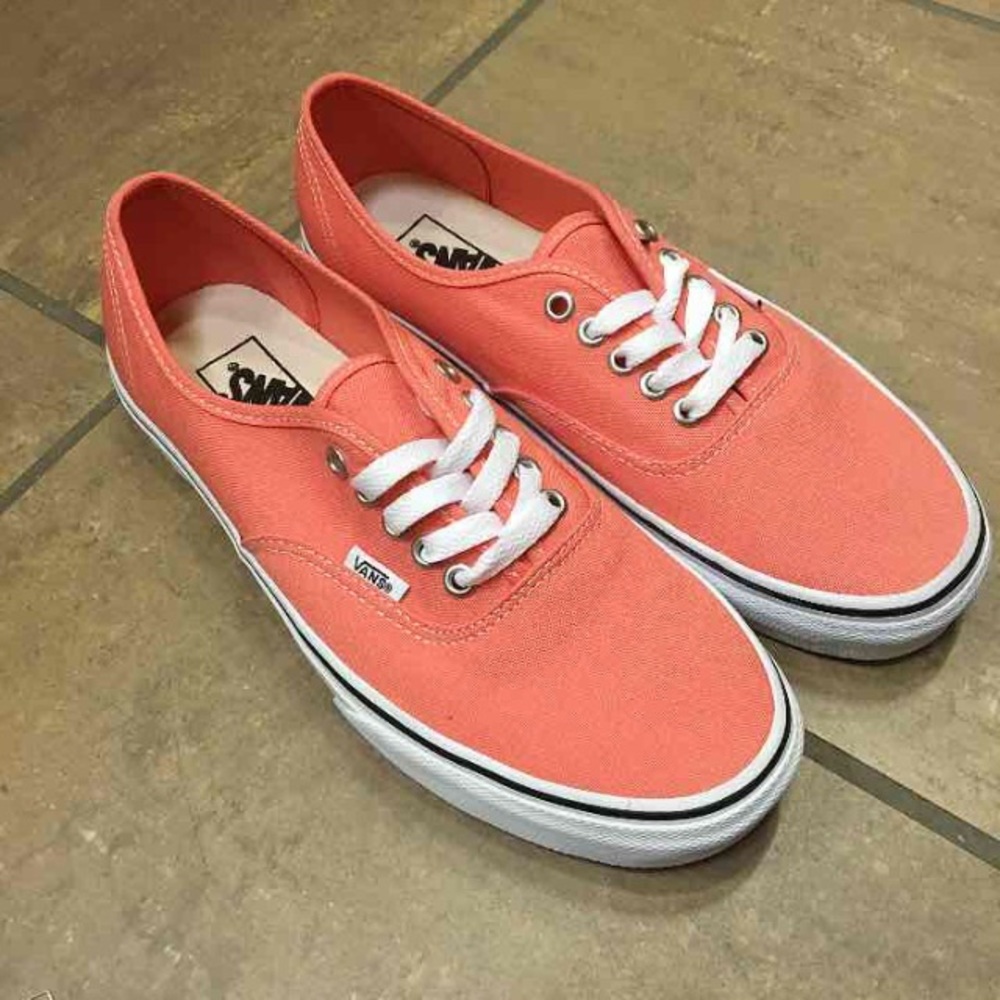 BRAND NEW coral Vans