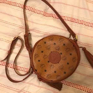 Vintage MCM tassel bag