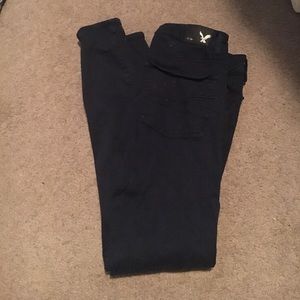 Navy jeggings