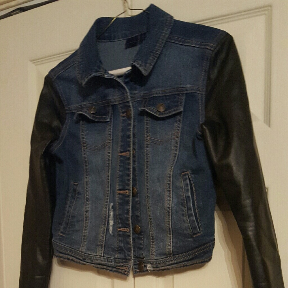 Seventeen Jean and Faux Leather Jacket Final Markd