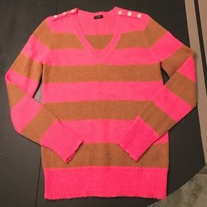 Striped JCrew sweater