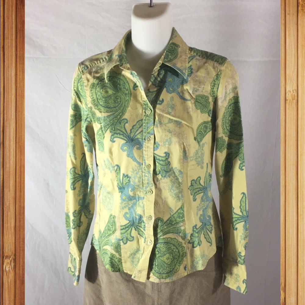 Ann Taylor long sleeve blouse size 4