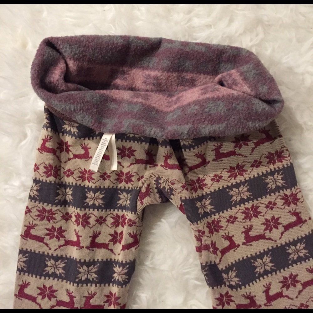 NWOT Fleece lined leggings