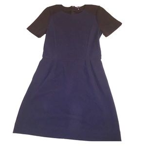 SALE! Madewell dress navy blue and black midi