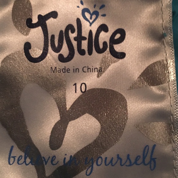 NWT Justice Puffer Vest Size 10 - Picture 5 of 7