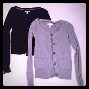 Two long sleeve cardigans new without tags