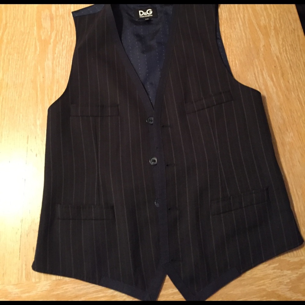 D&G dress vest