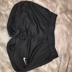 Black Nike shorts