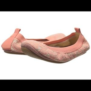Yosi Samra Ballet Flat Sugar Melon NWT