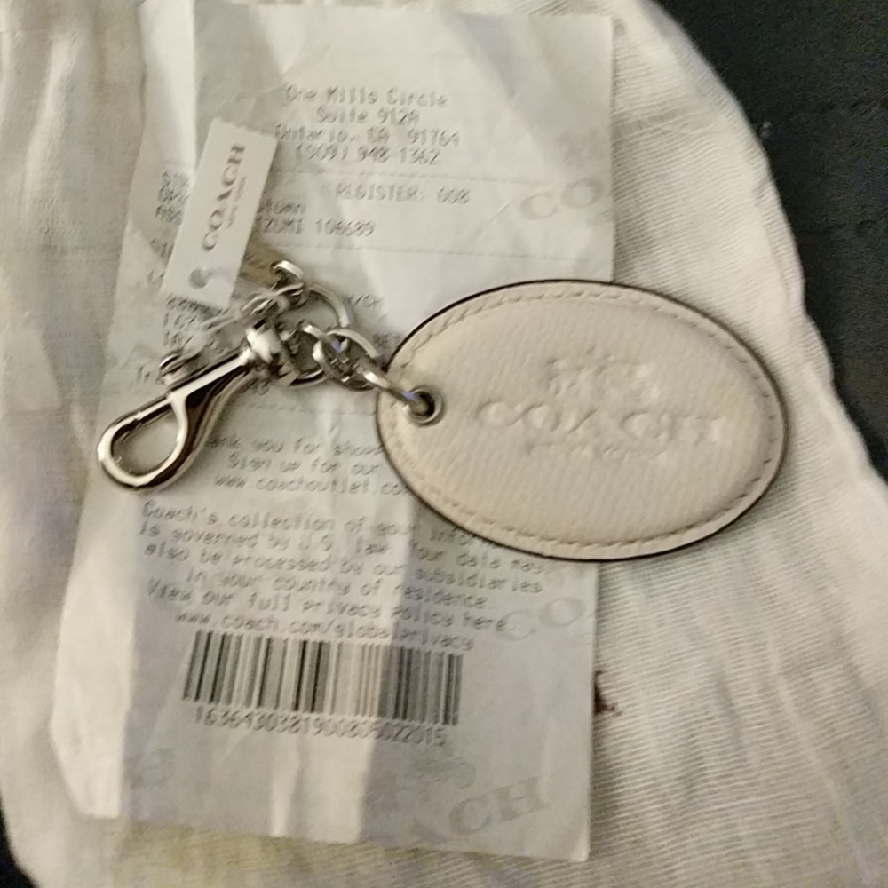 Coach keychain/ charm