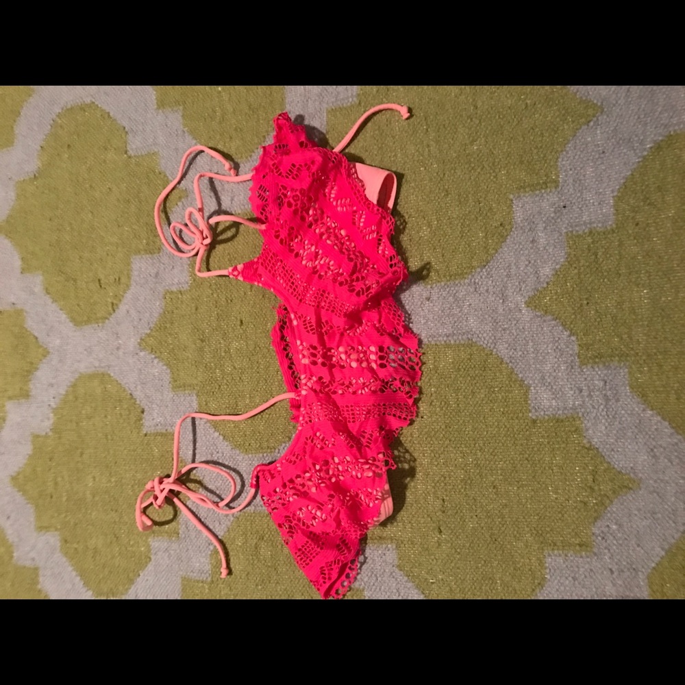 Victoria secret- pink Flowy bathing suit