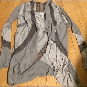 Patchwork lace cardigan