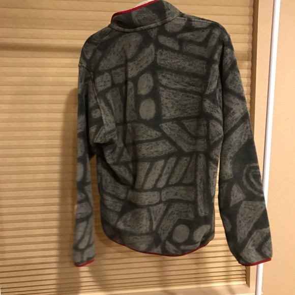 Men's Synchilla Patagonia Pullover NEW grey SMALL - Picture 2 of 4