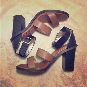 Matt Bernson Brown and Black Heels