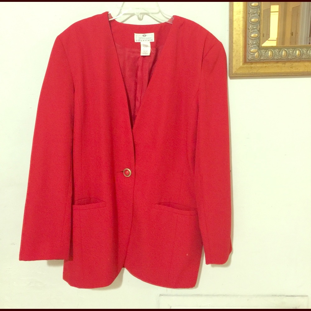Red Blazer