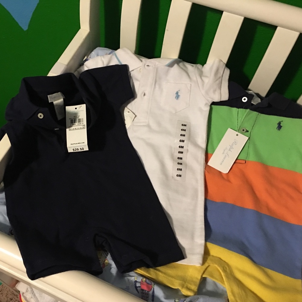 NWT polo short-all
