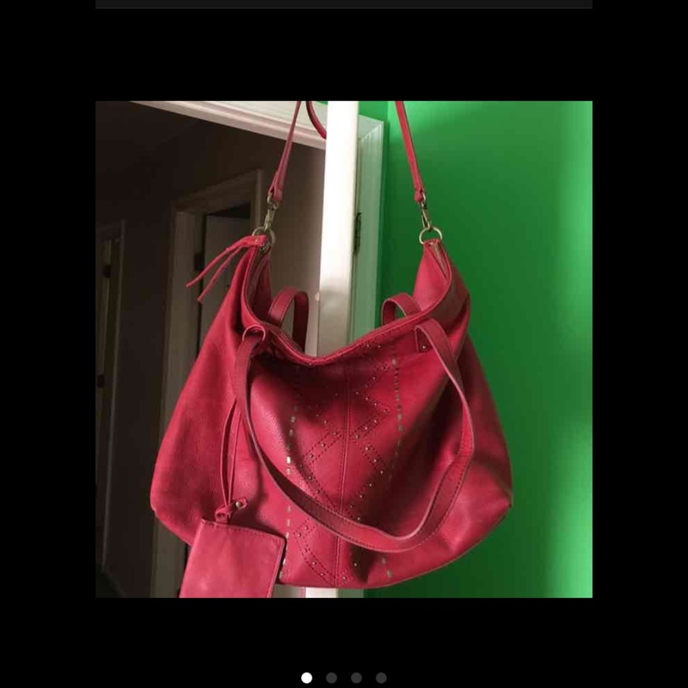 LUCKY BRAND LEATHER TOTE