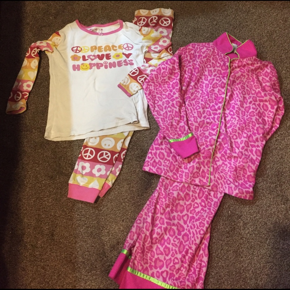 Bundle of girls pajamas