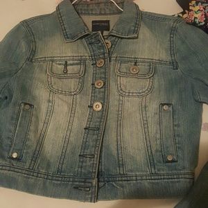 A jean jacket