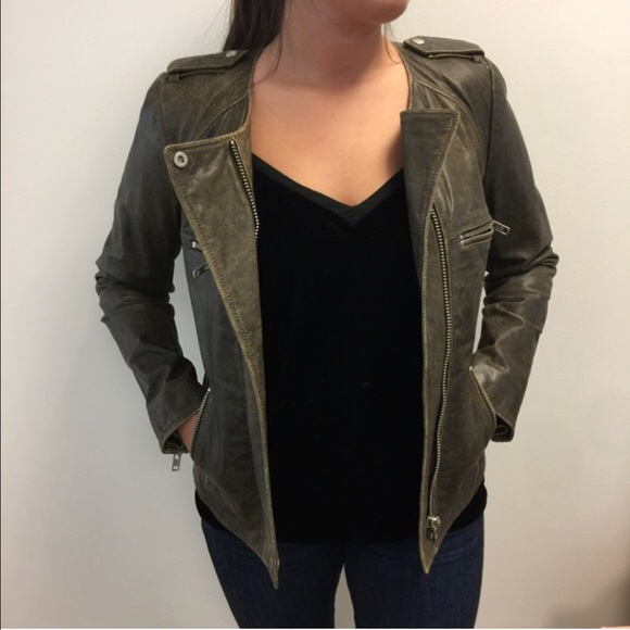 Isabel Marant Jackets & Blazers - Isabel Marant Etoile Brown Leather Jacket