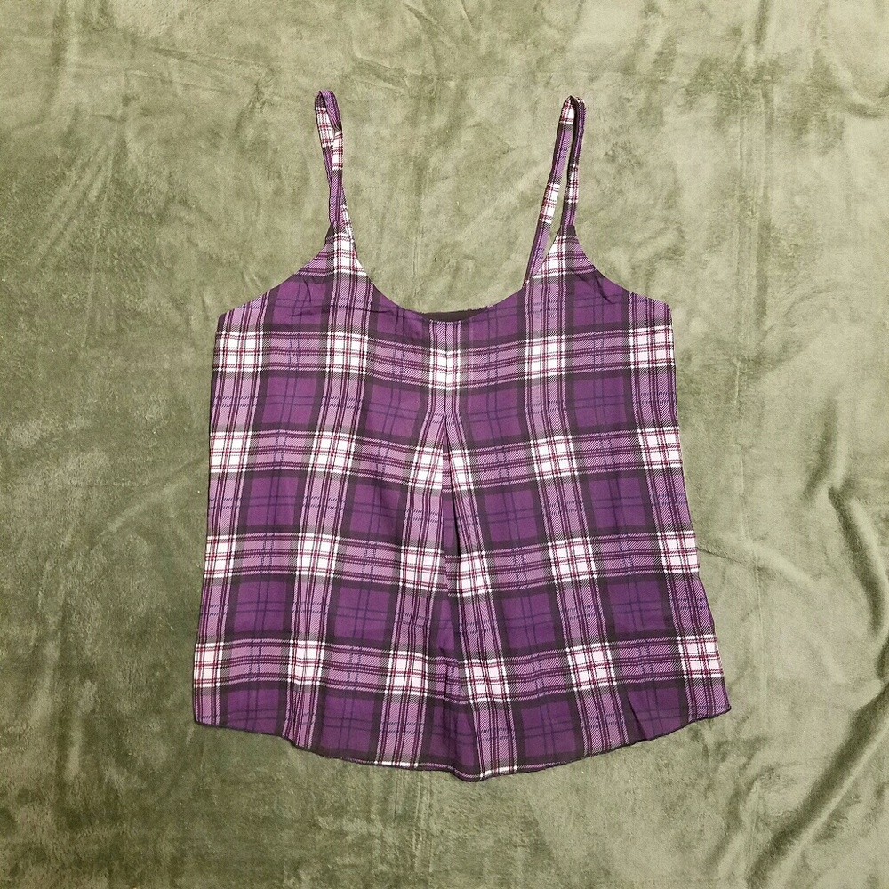 ABS Denim Collection by Allen Schwartz Purple Top