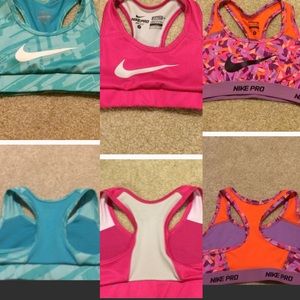 BUNDLE 4 NIKE SPORTS BRAS