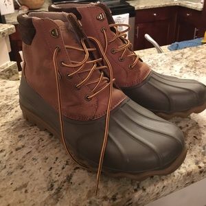 Men's sperry 10.5 duck snow boots
