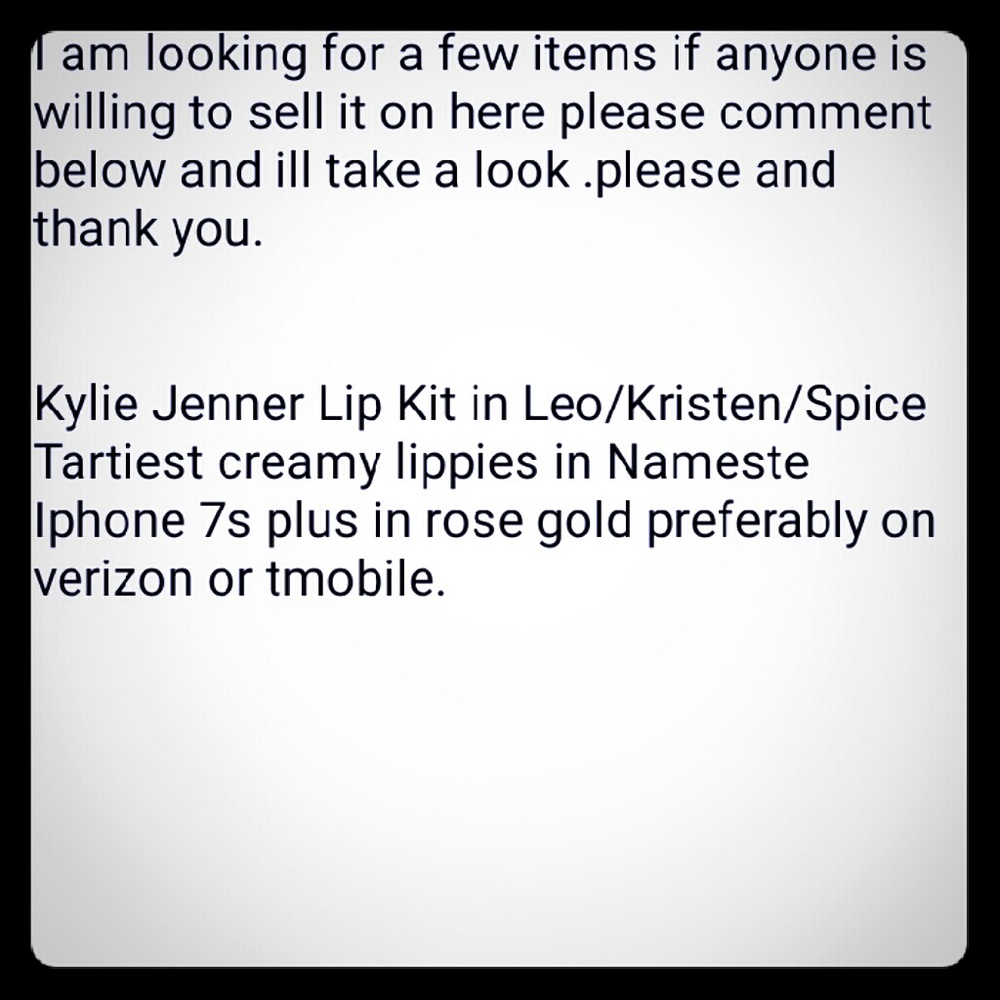 Looking for these items please comment if you are
