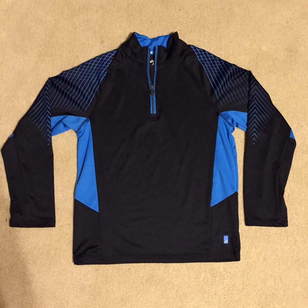 Asics youth half zip pull over