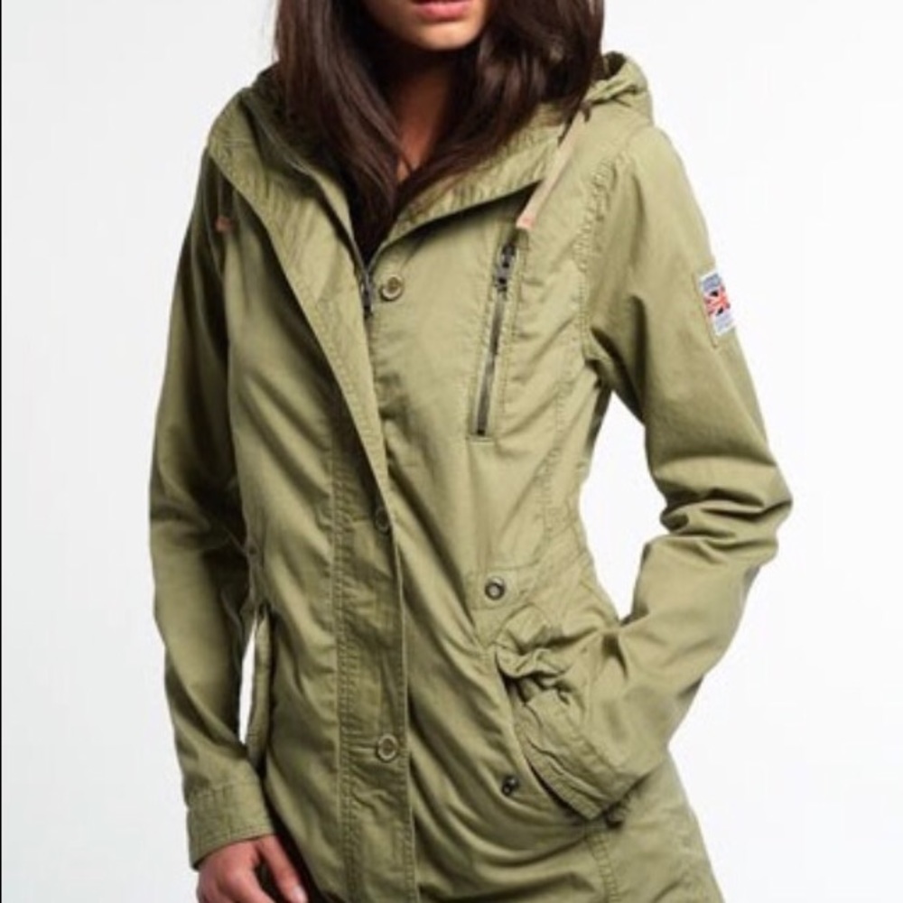 Superdry "The Rookie" Military Parka (Dark Navy)