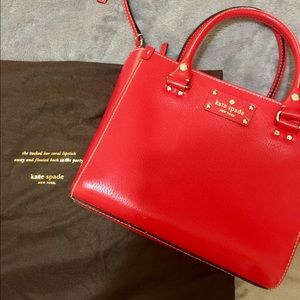 Kate Spade Satchel with cross body strap 👜👜