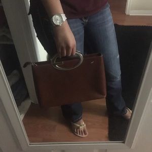 Cognac Guess clutch